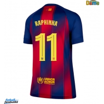 Barcelona Raphinha Belloli #11 Hjemmedrakt Dame 2025-26 Kortermet